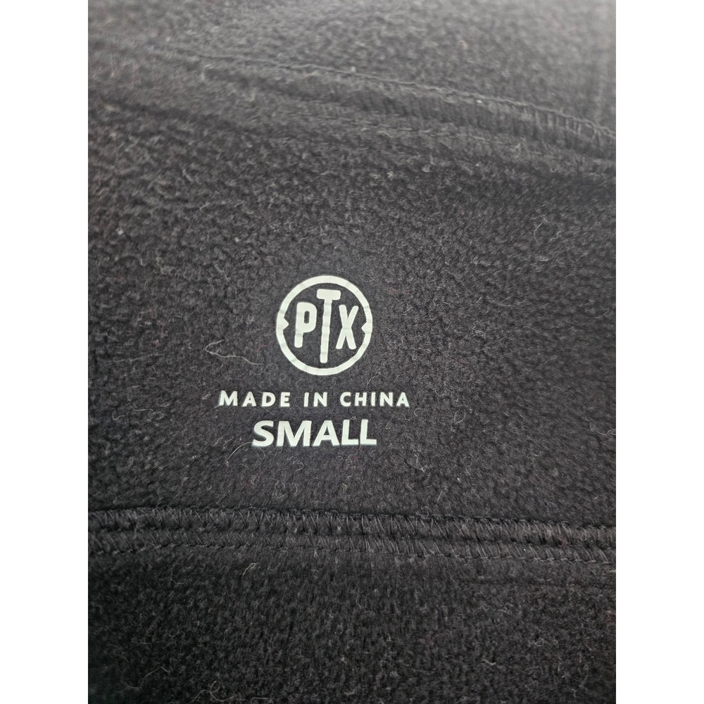 PTX Kubota Softshell Jacket Mens Small Black Hooded Techwear Fleece Lined - Picture 3 of 8